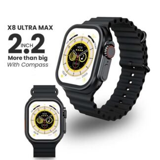 2.2 Inch X8 Ultra Max With Compass Smart Watch Series 8 Nfc Always-On Display & Wireless Charging With Wearfit Pro App