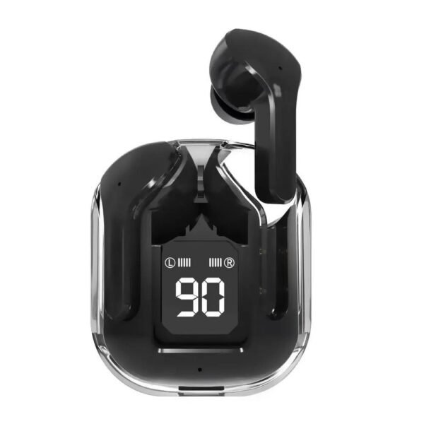 Air 31 Tws Original With Big Packing Transparent Earbuds Bluetooth 5.3v Black