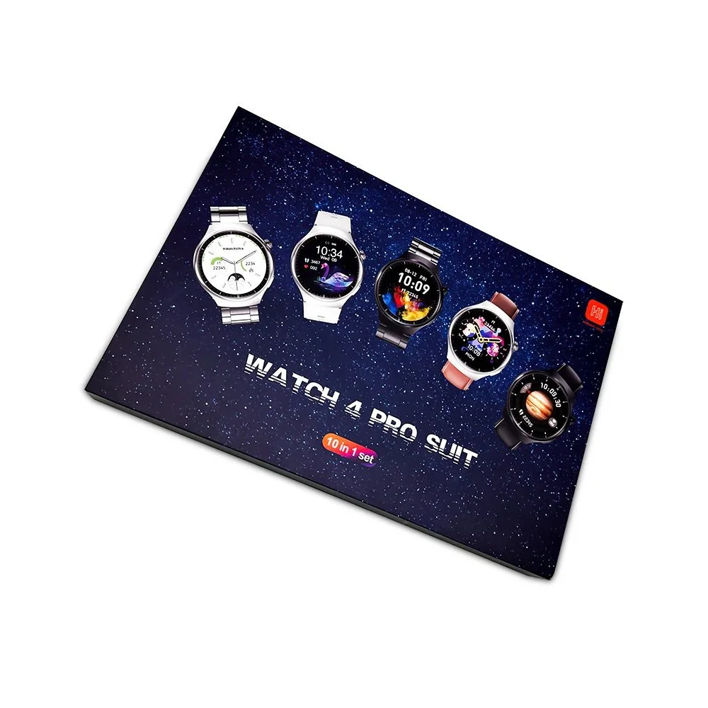 Watch 4 Pro Suit Smartwatch With 7 Straps High Definition Color Screen Healthy Monitoring Custom Dial With Hiwatchpro App - Image 4