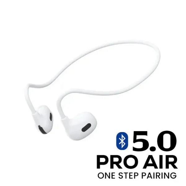 Bluetooth Pro Air Neckband Earphones White