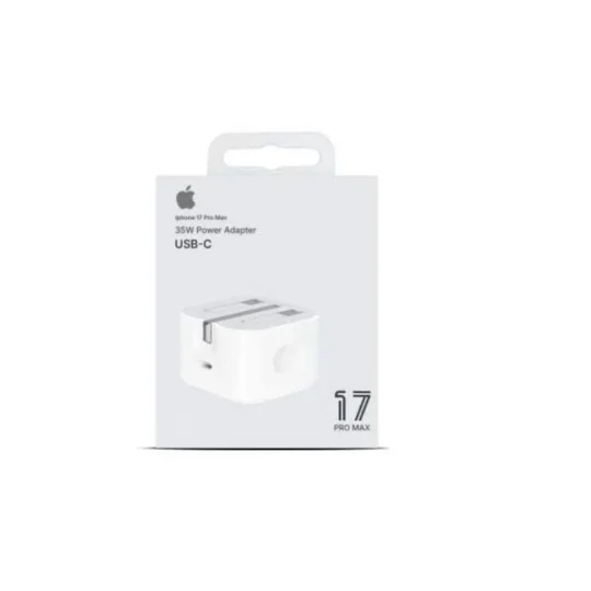 IPhone 17 Pro Max 35w UK Pin USB-C Power Adapter Online From Hafeez Center