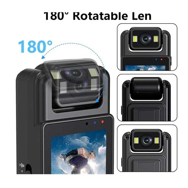 L12 Mini Body Camera Wifi Video Recorder 1080p Wearable Night Vision